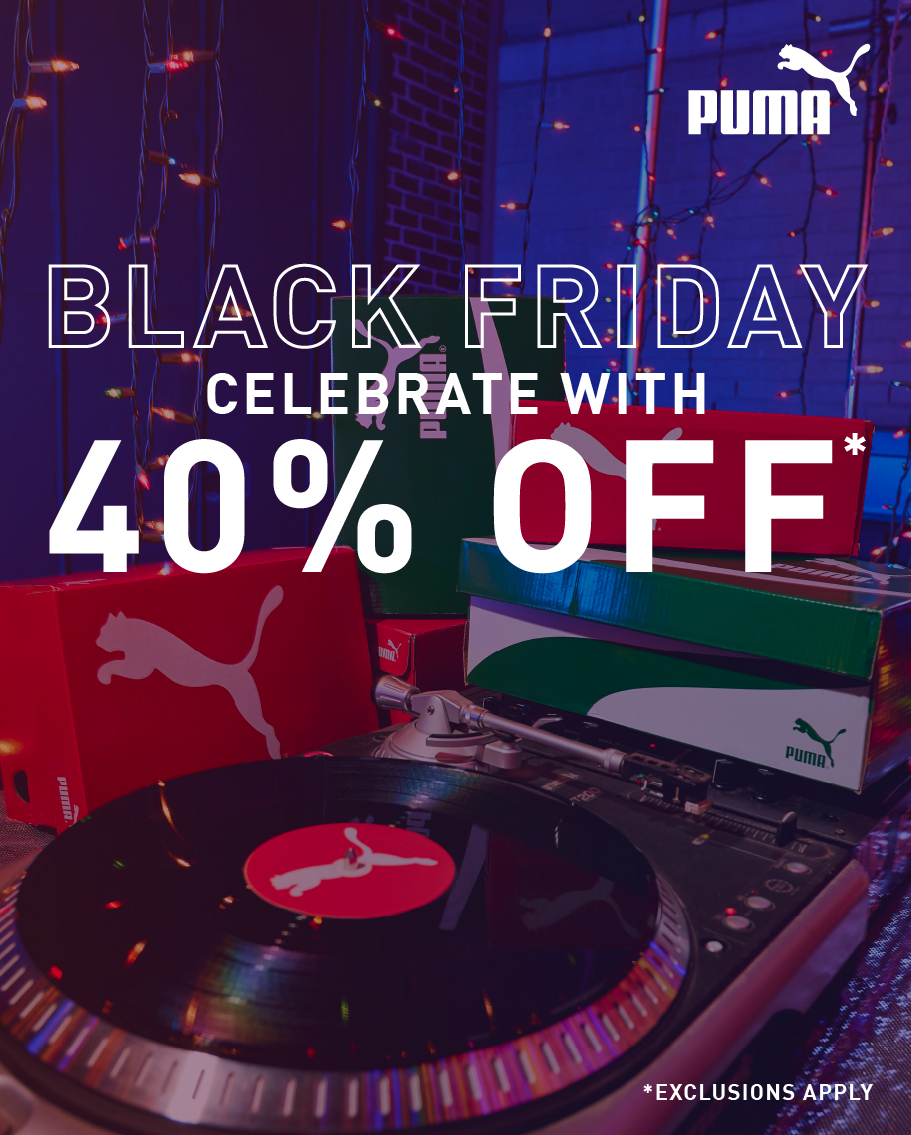 Celebrate with 40% off at puma